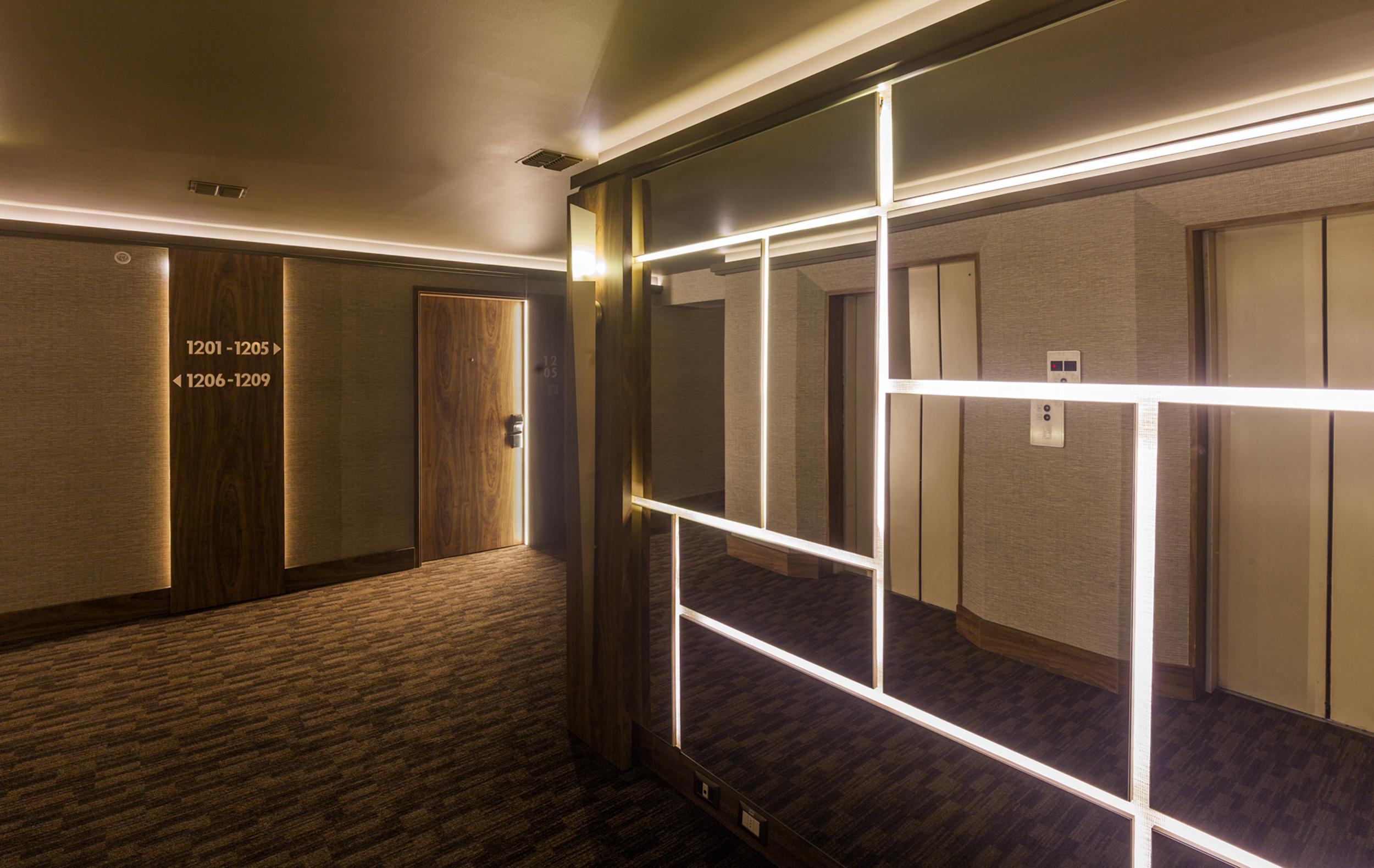 Hotel Regal Pacific Santiago Luaran gambar Corridor